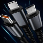 تحميل الصورة في العارض، Câble de charge intelligent 3-en-1 – 100 W avec écran LED

