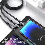تحميل الصورة في العارض، Câble de charge intelligent 3-en-1 – 100 W avec écran LED
