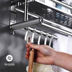 تحميل الصورة في العارض، Étagère à serviettes murale en acier inoxydable
